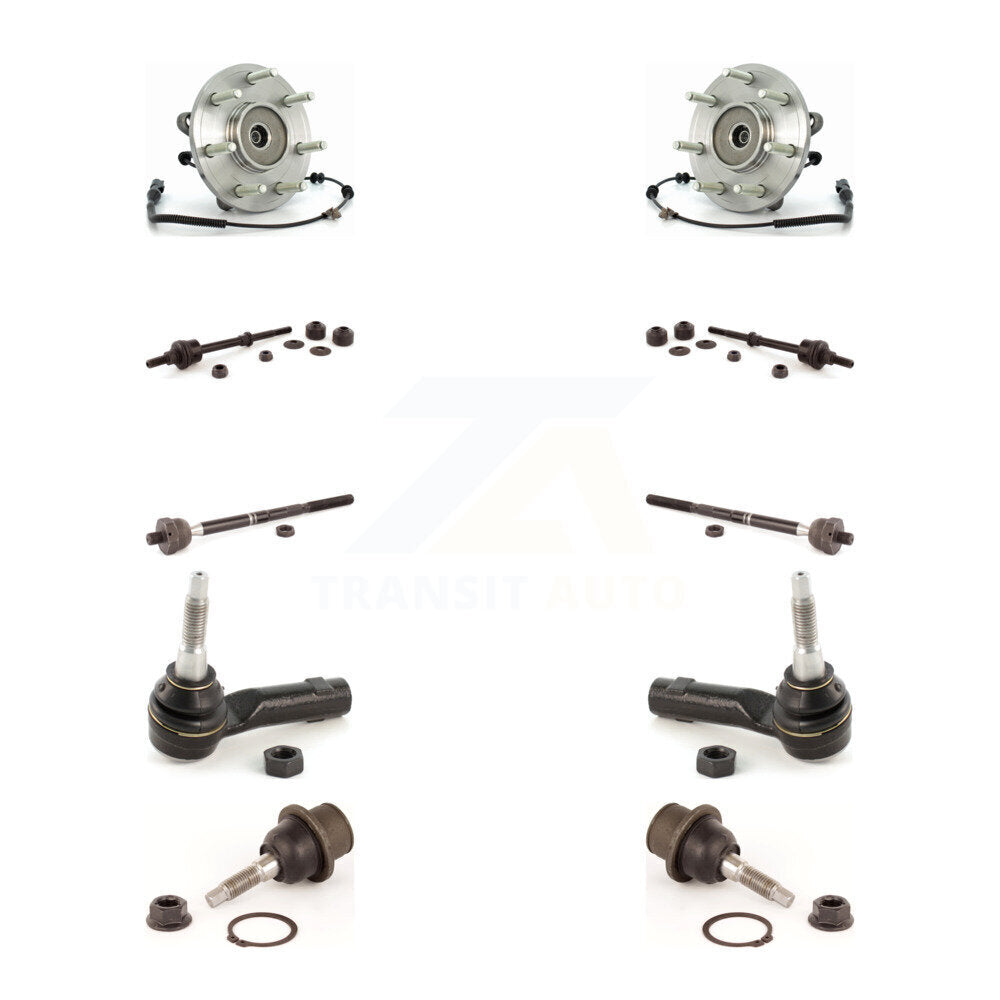 Kit de biellette de direction et de liaison intérieure, roulement avant, rotule inférieure, pour Ford F-150 4W