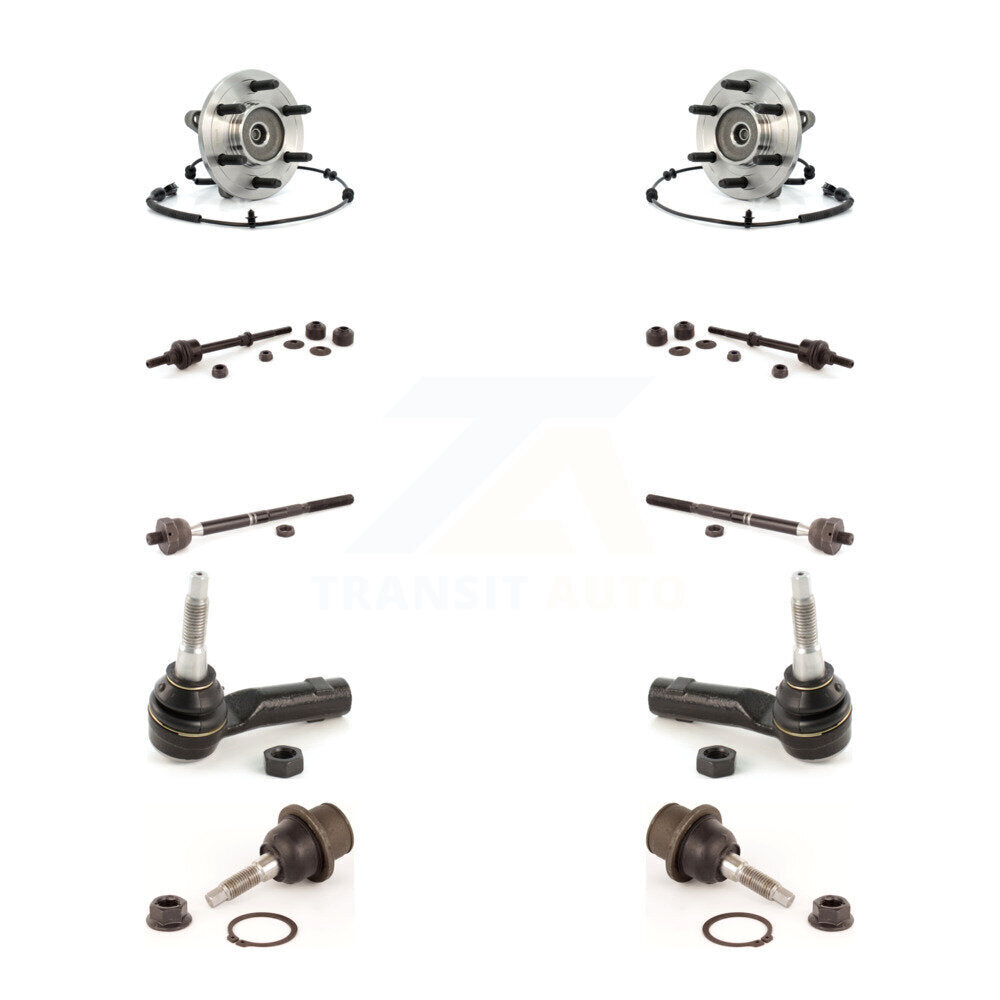 Kit de biellette de direction et de liaison intérieure, roulement avant, rotule inférieure, pour Ford F-150 4W