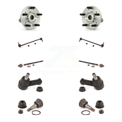 Kit de biellette de direction et de liaison intérieure extérieure de rotule inférieure de roulement avant (10 pièces) pour Eclips