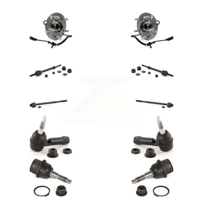 Kit de liaison de biellette de direction intérieure et extérieure de rotule inférieure de roulement avant (10 pièces) pour Ram 1500