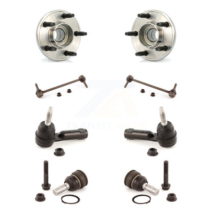 Kit de liaison de barre stabilisatrice de biellette de direction extérieure de rotule inférieure de roulement avant pour Ford Mustang