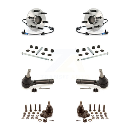 Kit de liaison de biellette de direction extérieure, roulement de moyeu avant, Joint à rotule inférieur, pour Chevrolet GMC 150