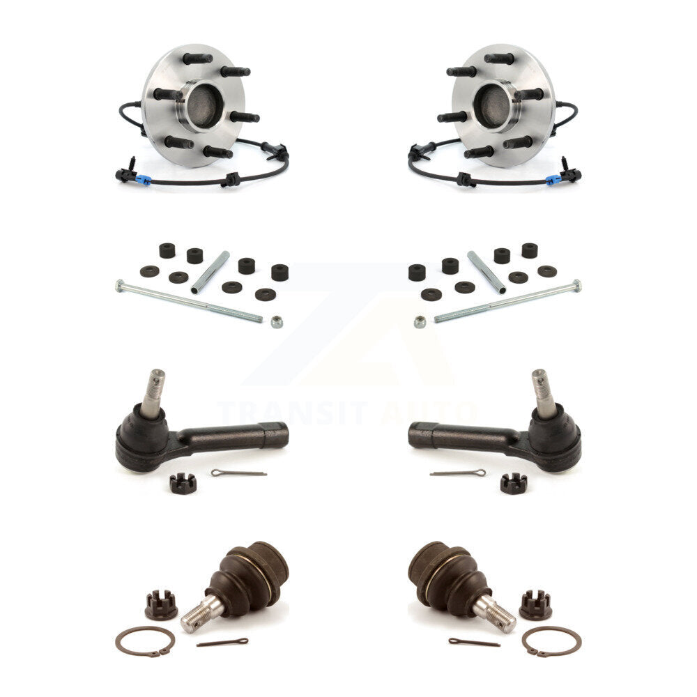 Kit de liaison de biellette de direction extérieure, roulement avant, rotule inférieure, pour Chevrolet GMC 1500 XL