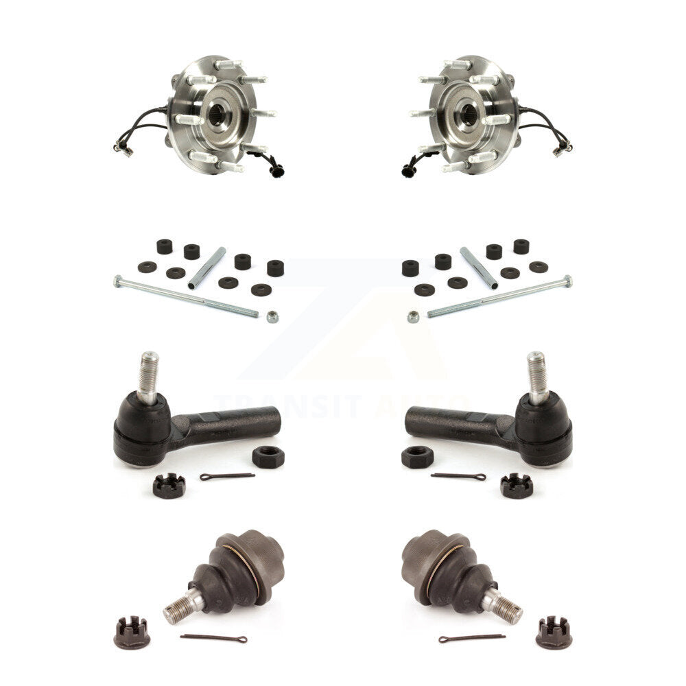 Kit de biellette de direction et de liaison extérieure, roulement avant, rotule inférieure, pour GMC Chevrolet Sierr
