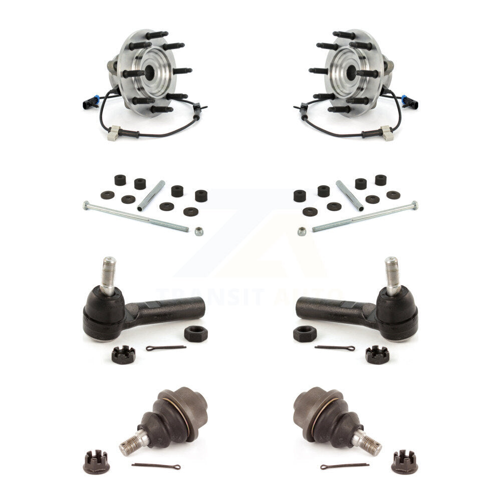 Kit de biellette de direction et de liaison extérieure, roulement avant, rotule inférieure, pour GMC Chevrolet Sierr
