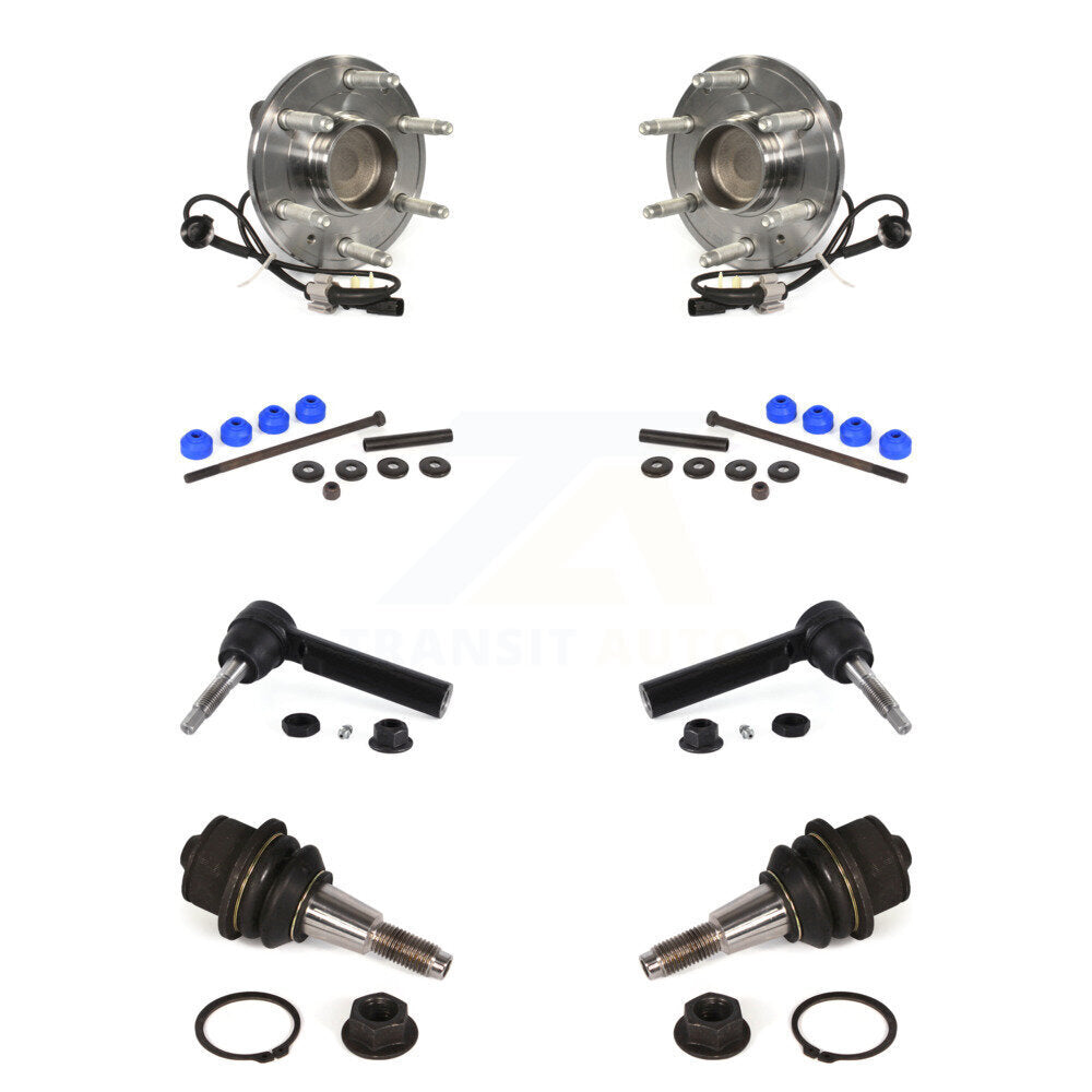 Kit de liaison de biellette de direction extérieure, roulement avant inférieur, Joint à rotule, pour GMC Sierra 1500 Tahoe