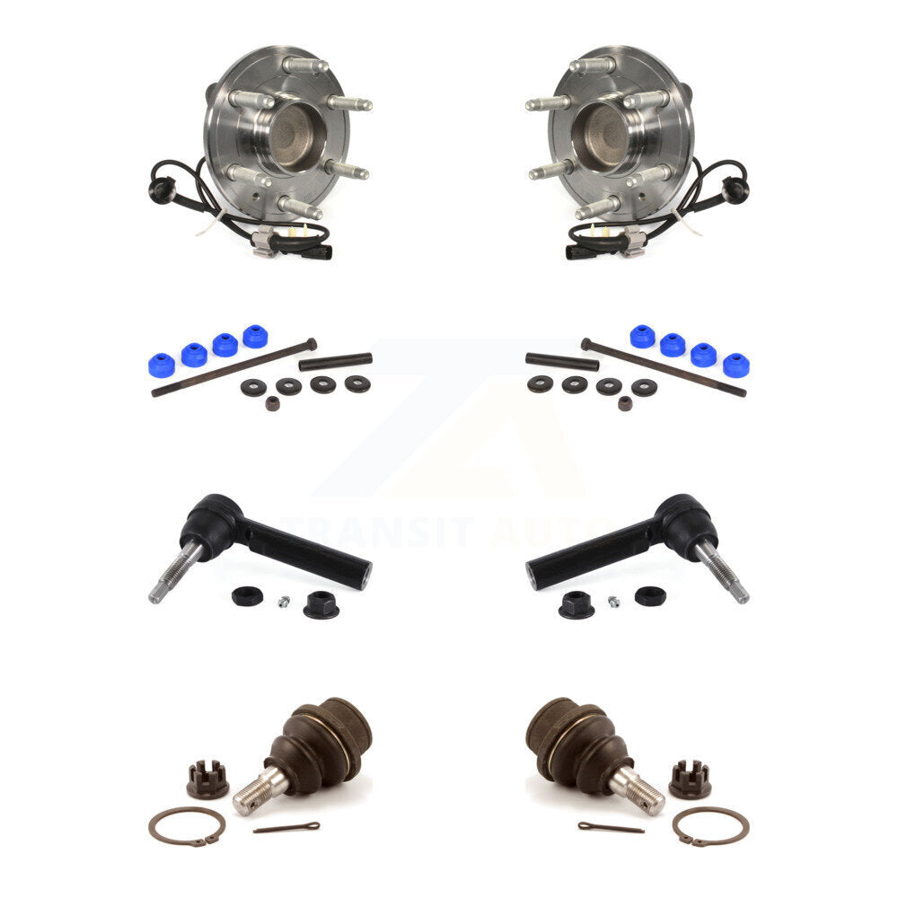 Kit de liaison de biellette de direction extérieure, roulement avant inférieur, Joint à rotule, pour GMC Sierra 1500 Tahoe