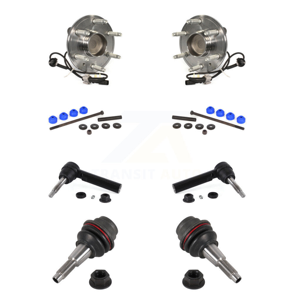 Kit de biellette de direction et de liaison extérieure, roulement avant, rotule inférieure, pour Chevrolet GMC Sierr