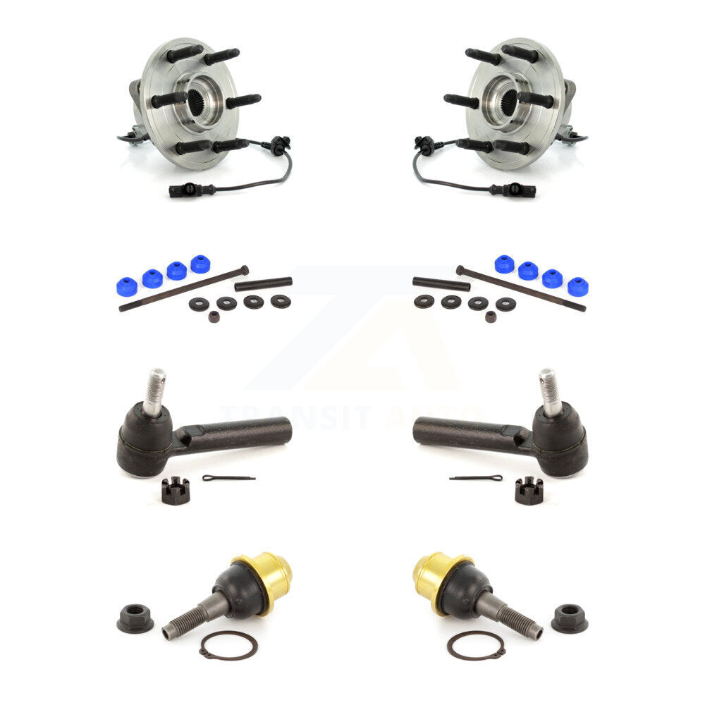 Kit de biellette de direction et de liaison extérieure, roulement avant, rotule inférieure, pour Chevrolet GMC Sierr