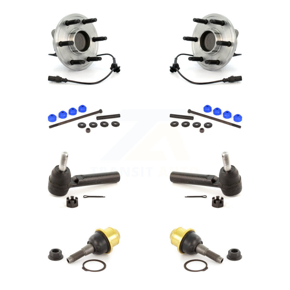 Kit de biellette de direction et de liaison extérieure, roulement avant, rotule inférieure, pour Chevrolet GMC Sierr