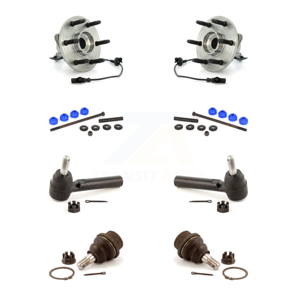 Kit de biellette de direction et de liaison extérieure, roulement avant, rotule inférieure, pour Chevrolet GMC Sierr