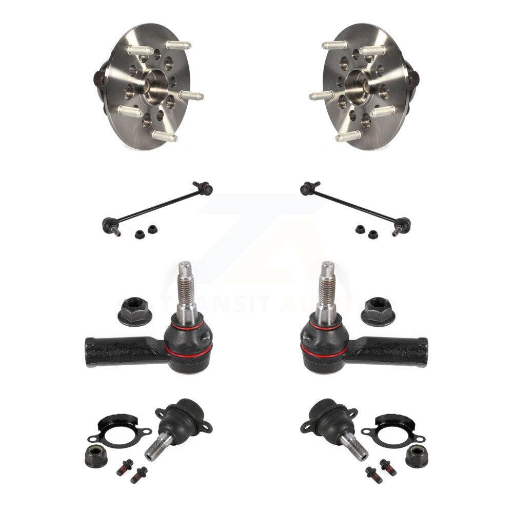 Kit de biellette de direction et de liaison extérieure, roulement avant, rotule inférieure, pour Ford Transit-250 HD