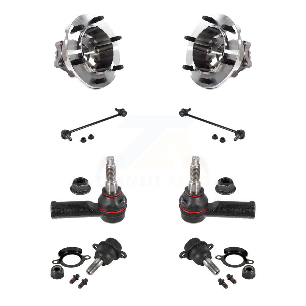 Kit de biellette de direction et de liaison extérieure, roulement avant, rotule inférieure, pour Ford Transit-350 HD