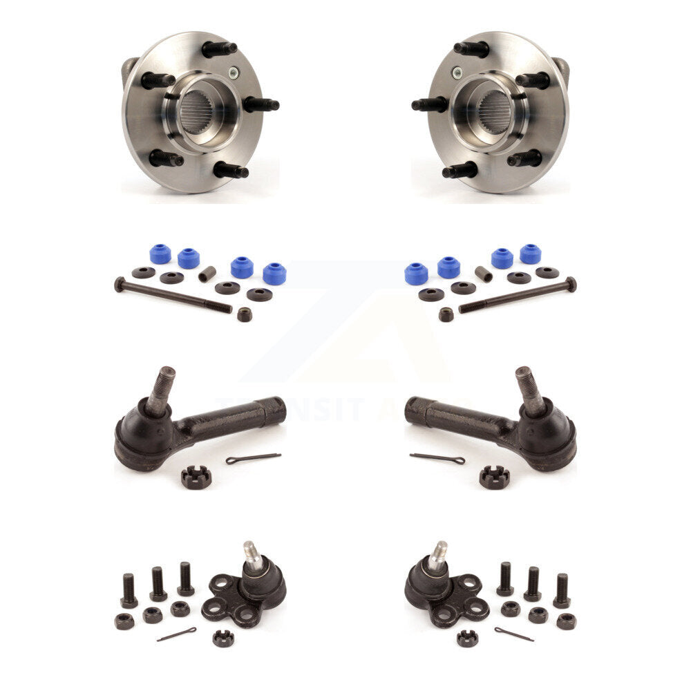 Kit de liaison de biellette de direction extérieure de rotule inférieure de roulement avant pour Chevrolet Impala Gran