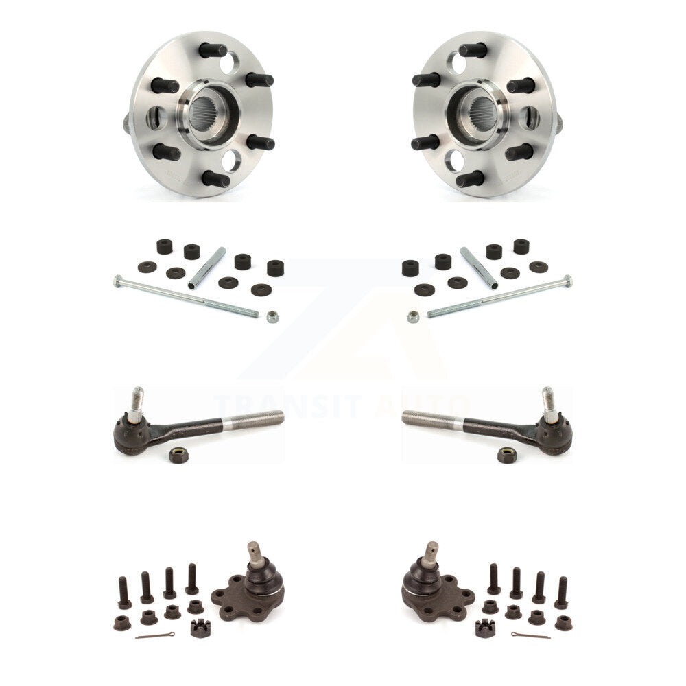 Kit de biellette de direction et de liaison extérieure, roulement avant, rotule inférieure, pour K1500 Chevrolet GMC