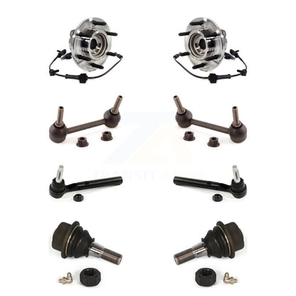 Kit de liaison de barre stabilisatrice de biellette de direction extérieure de rotule inférieure de roulement avant pour Hummer H3T H