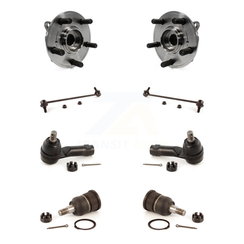 Kit de liaison de barre stabilisatrice de biellette de direction extérieure de rotule inférieure de roulement avant pour Honda Odysse