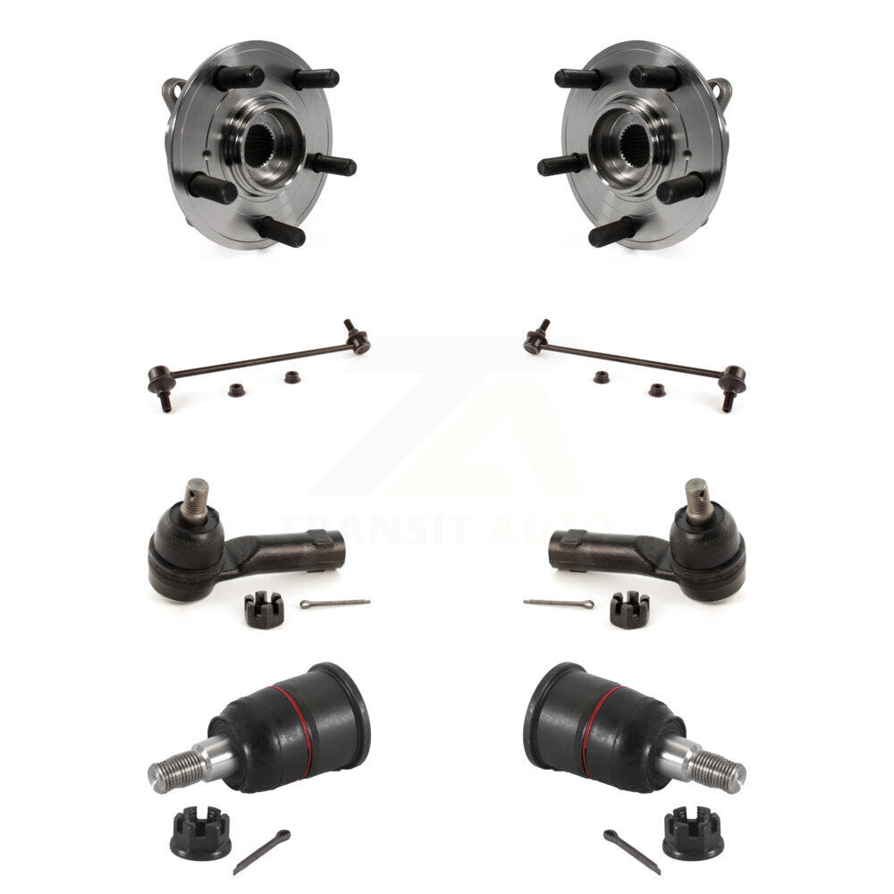 Kit de biellette de direction et de liaison extérieure de rotule inférieure de roulement avant pour Honda Odyssey 11-17