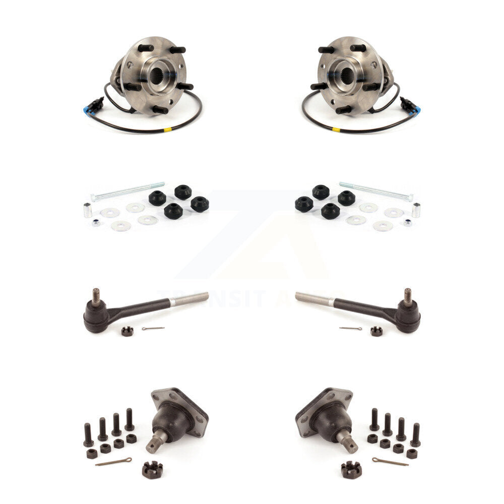 Kit de biellette de direction et de liaison extérieure, roulement avant, rotule inférieure, pour Chevrolet GMC Blaze