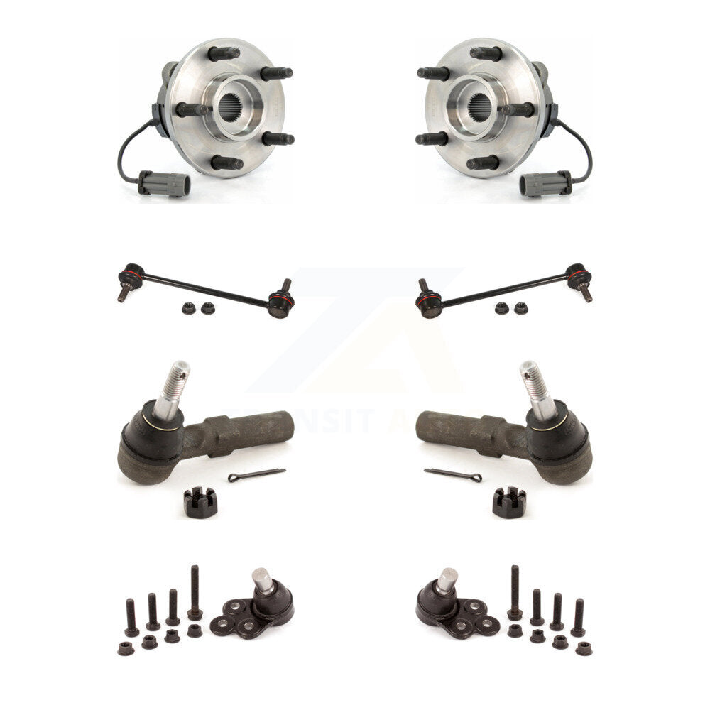 Kit de liaison de barre stabilisatrice de biellette de direction extérieure de rotule inférieure de roulement avant pour Chevrolet HH