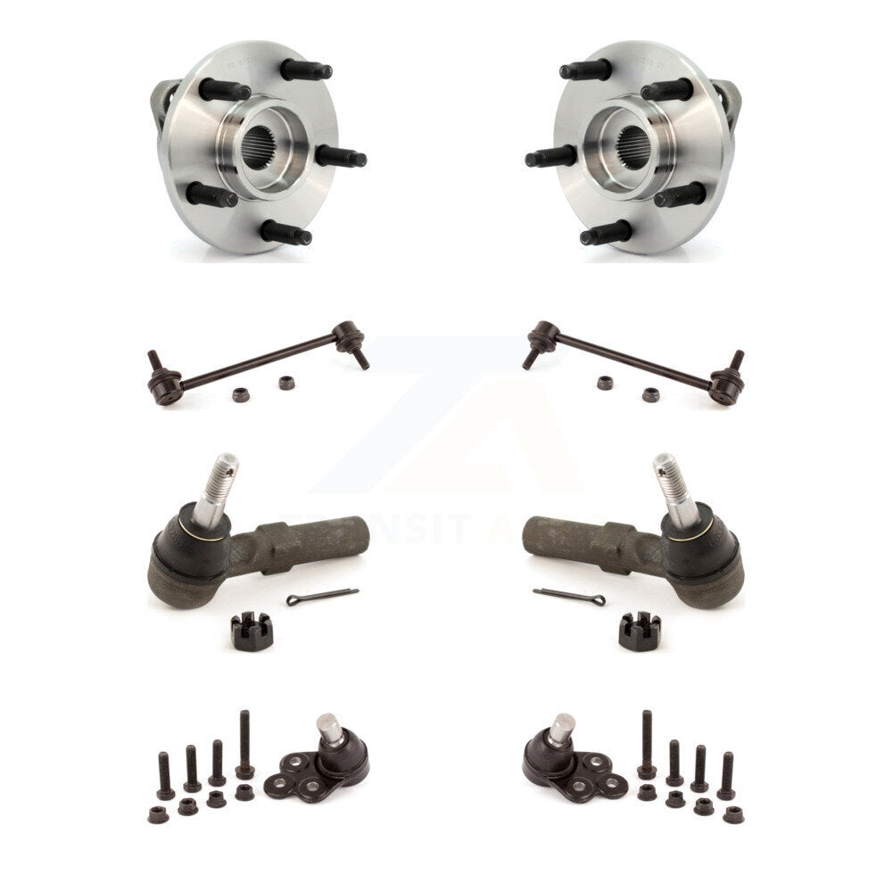 Kit de liaison de barre stabilisatrice de biellette de direction extérieure de rotule inférieure de roulement avant pour Chevrolet HH