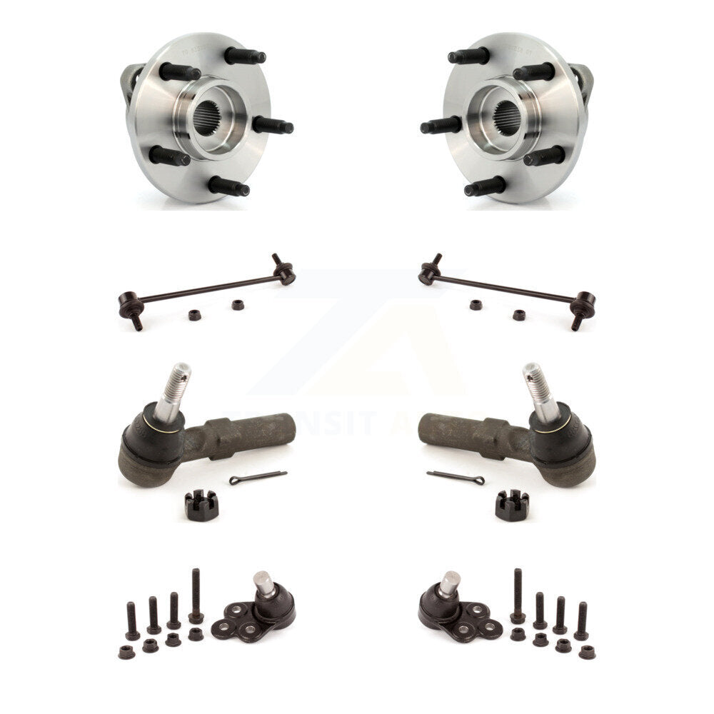 Kit de liaison de barre stabilisatrice de biellette de direction extérieure de rotule inférieure de roulement avant pour Chevrolet HH