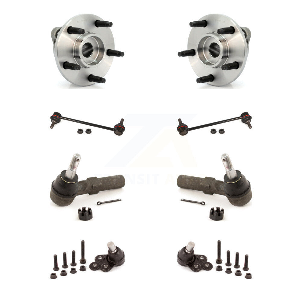 Kit de liaison de barre stabilisatrice de biellette de direction extérieure de rotule inférieure de roulement avant pour Chevrolet HH