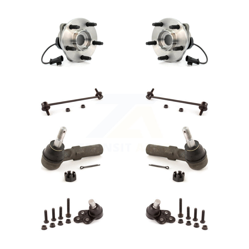 Kit de liaison de barre stabilisatrice de biellette de direction extérieure de rotule inférieure de roulement avant pour Chevrolet HH