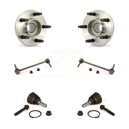 Kit de liaison de stabilisateur de barre stabilisatrice, roulement de moyeu avant, Joint à rotule inférieur, pour Ford Mustang