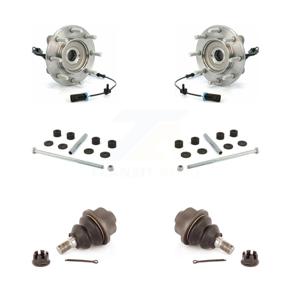 Kit de joint à rotule inférieur et de liaison de roulement de moyeu avant pour GMC Sierra 3500 HD Chevrole