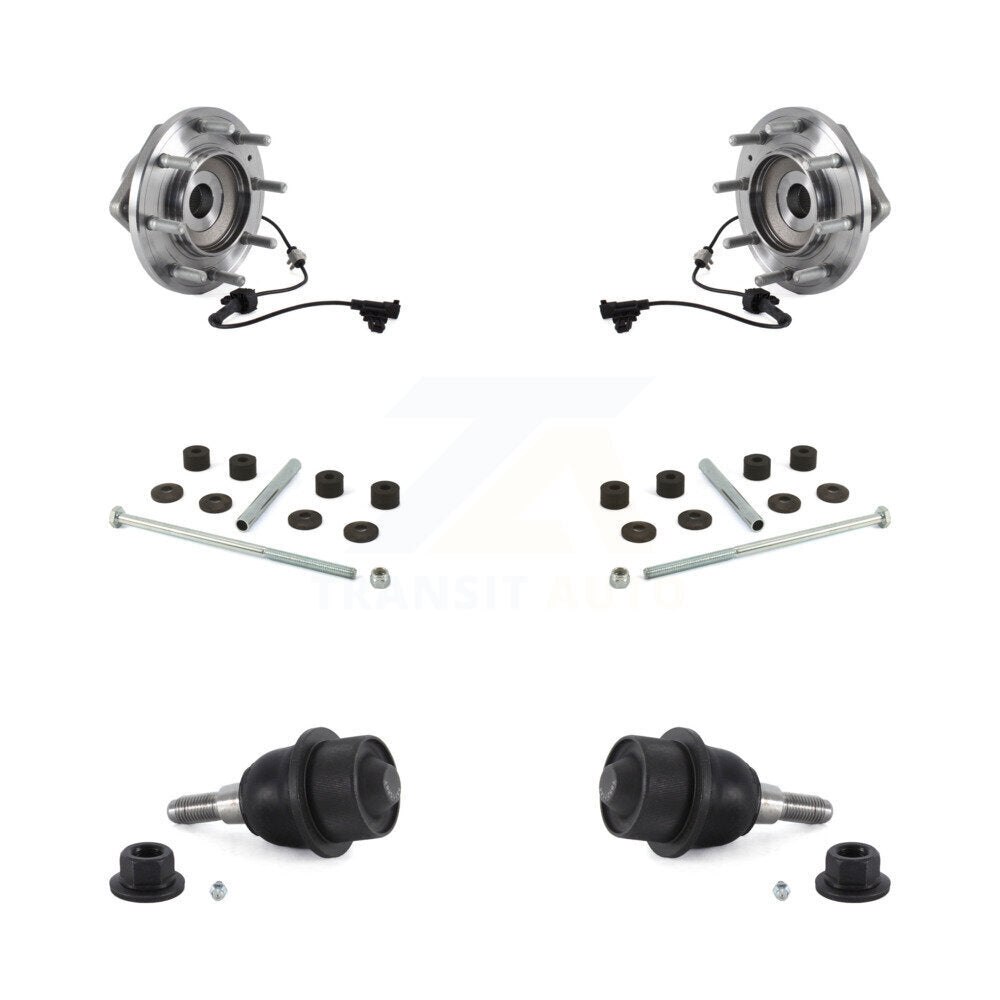 Kit de liaison de rotule inférieure de roulement de moyeu avant, pour GMC Sierra 3500 HD Chevrolet 4W