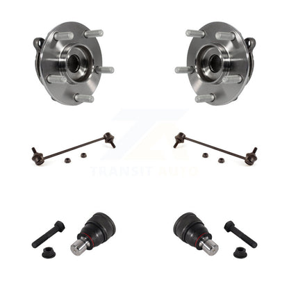 Kit de rotule inférieure de roulement de moyeu avant et de liaison de barre stabilisatrice pour Mazda CX-3 2016 – 2021