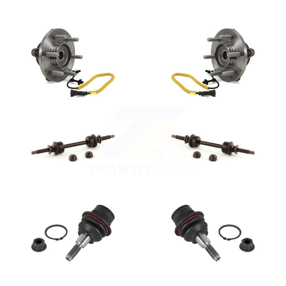Kit de liaison de roulement de moyeu avant, rotule inférieure et barre stabilisatrice, pour Ford F-15