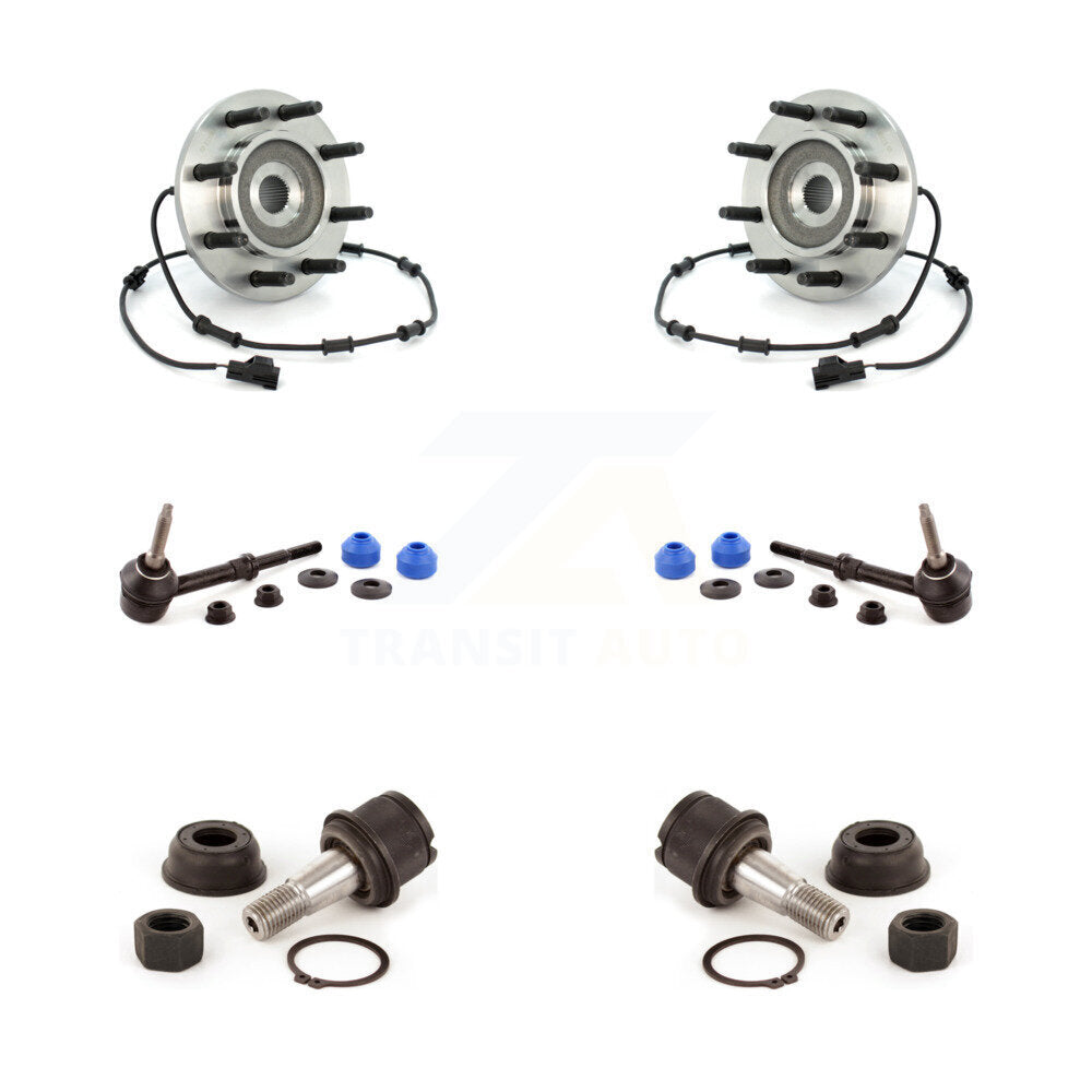 Kit de liaison de barre stabilisatrice, roulement de moyeu avant, Joint à rotule inférieur, pour Dodge Ram 2500 3500 4W