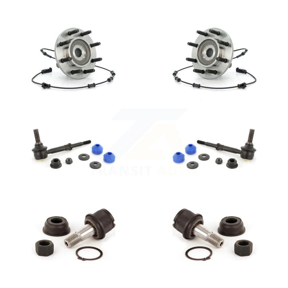 Kit de joint à rotule inférieur et de barre stabilisatrice, roulement de moyeu avant, pour Dodge Ram 1500 350