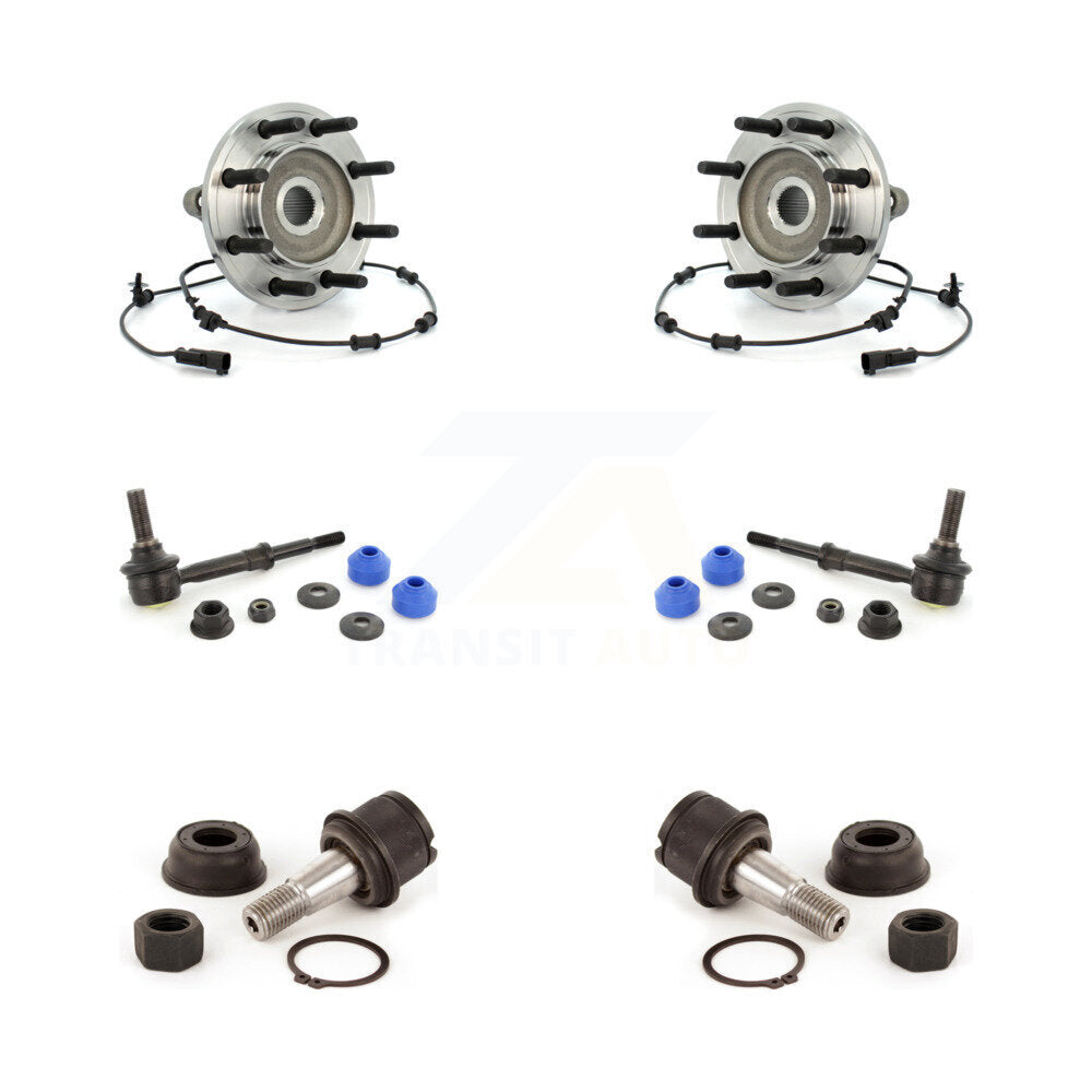 Kit de joint à rotule inférieur et de barre stabilisatrice, roulement de moyeu avant, pour Dodge Ram 2500 350