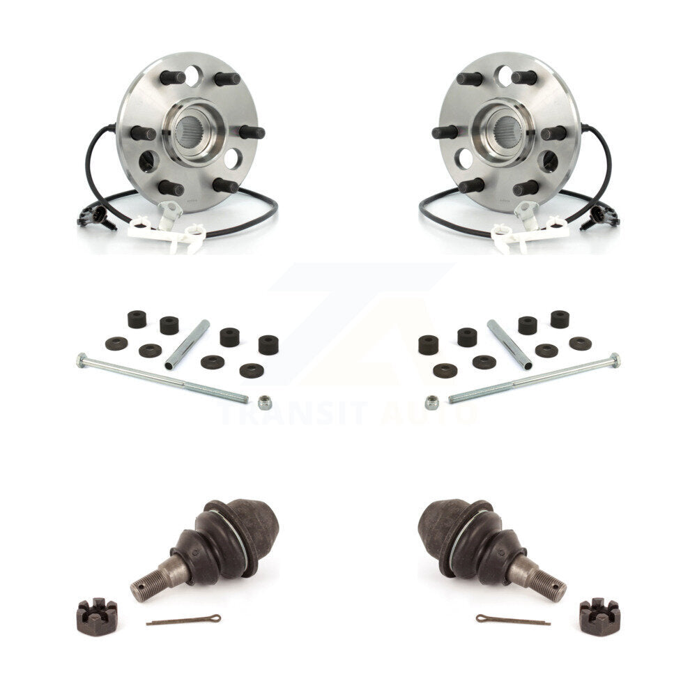 Kit de liaison de barre stabilisatrice, ensemble de roulement avant, Joint à rotule inférieur, pour Cadillac Escalade