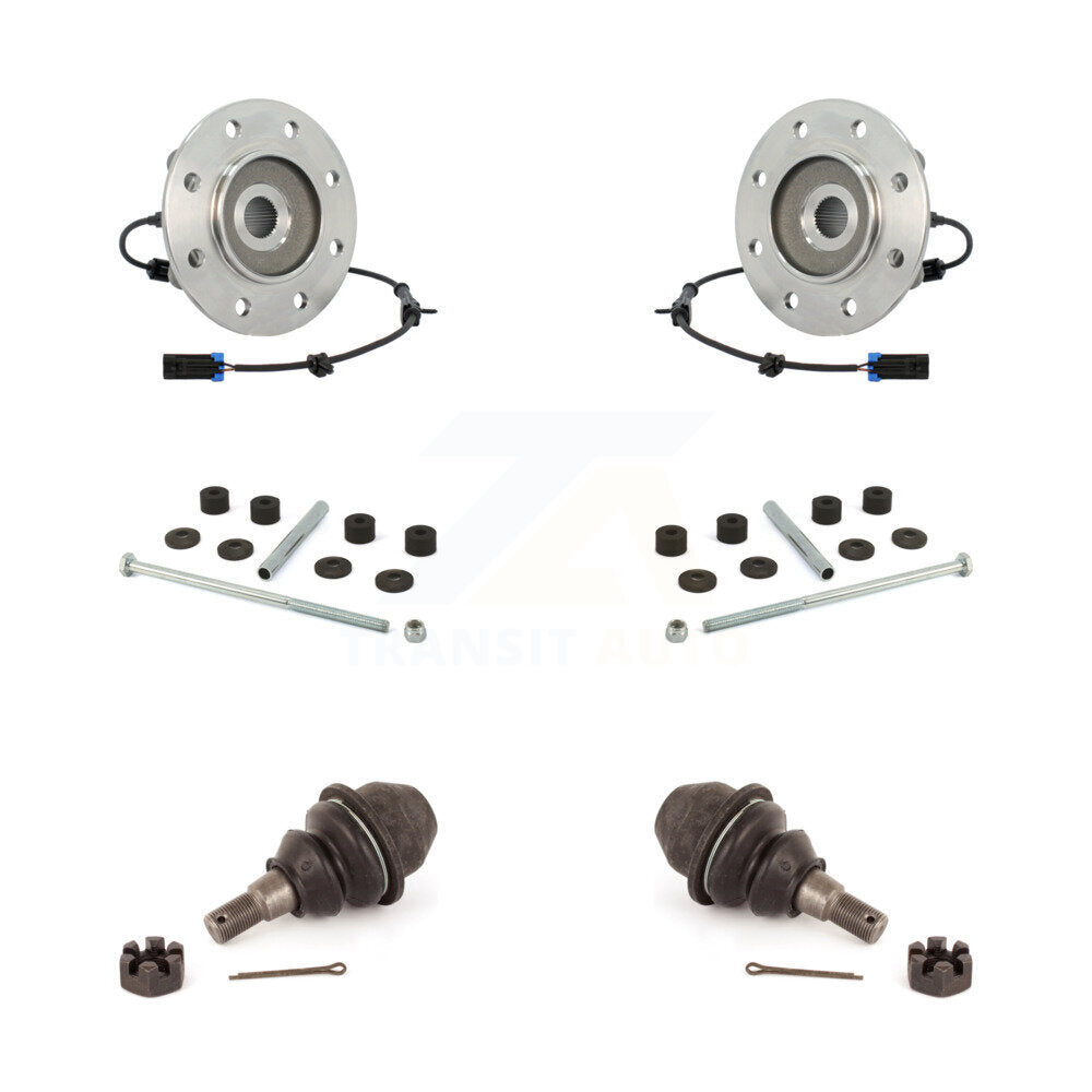 Kit de rotule inférieure et de maillons pour roulement de moyeu avant, pour Chevrolet GMC K3500 1996 – 2000
