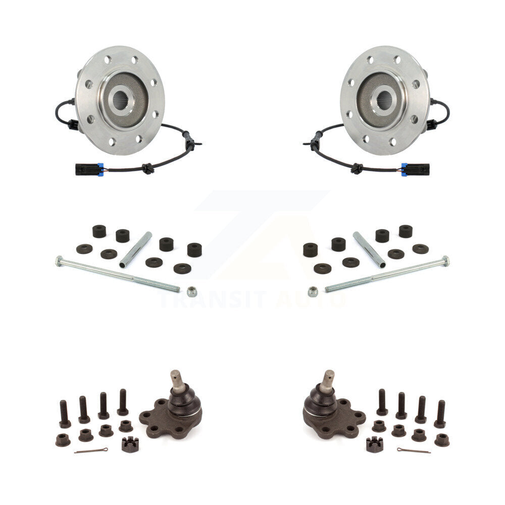 Kit de rotule inférieure et de liaison, roulement avant, pour K2500 Chevrolet GMC K3500 Suburba