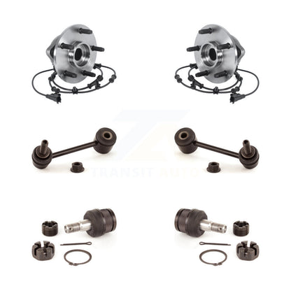 Kit de lien de stabilisateur de barre stabilisatrice de rotule inférieure de roulement avant pour Jeep Wrangler J