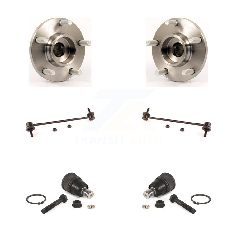 Kit de liaison de stabilisateur de barre stabilisatrice, ensemble de roulement avant, Joint à rotule inférieur, pour Mazda