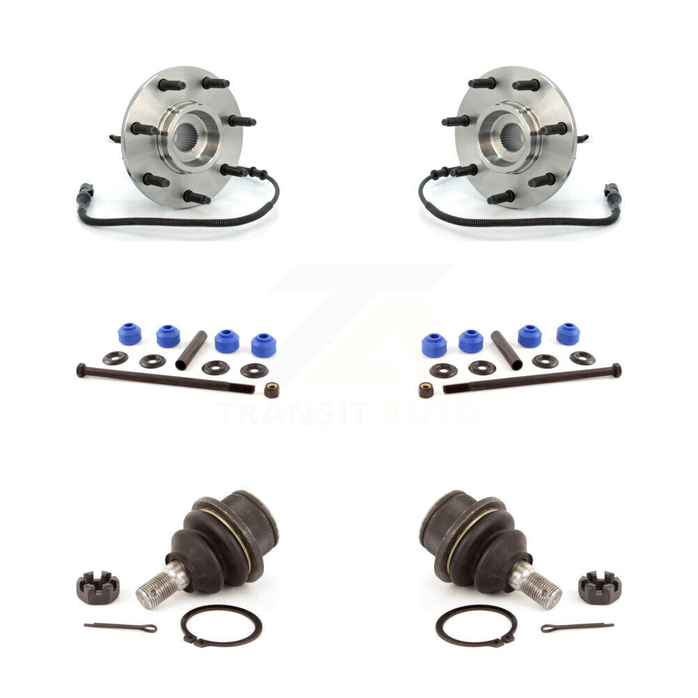 Kit de joints à rotule inférieurs et de barres stabilisatrices, roulement de moyeu avant, pour Ford F-150 Heritag