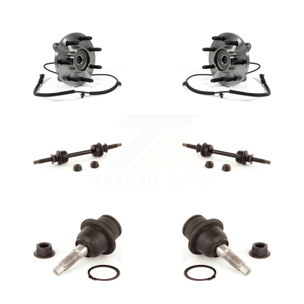Kit de rotule inférieure et de maillons pour roulement de moyeu avant, pour Ford F-150 avec roue à 7 écrous