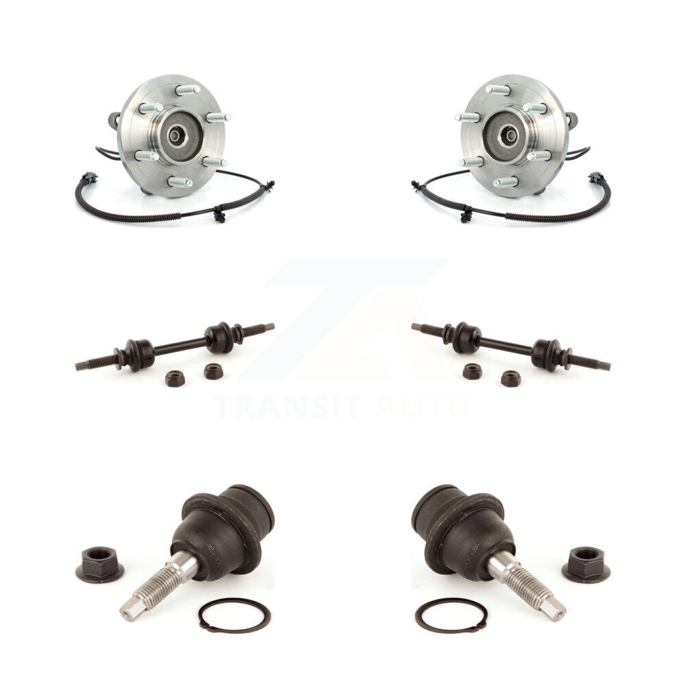 Kit de liaison de roulement de moyeu avant, rotule inférieure et barre stabilisatrice, pour Ford F-15