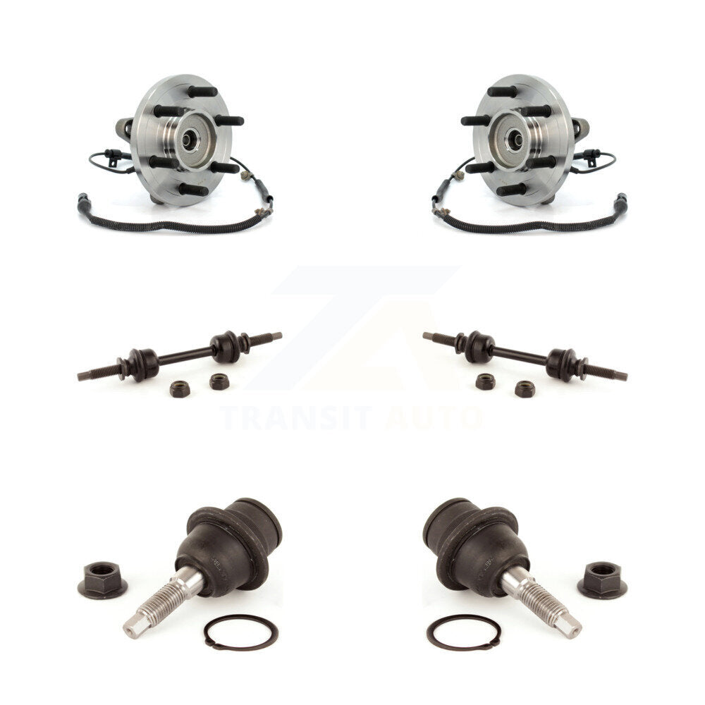 Kit de liaison de roulement de moyeu avant, rotule inférieure et barre stabilisatrice, pour Ford F-15