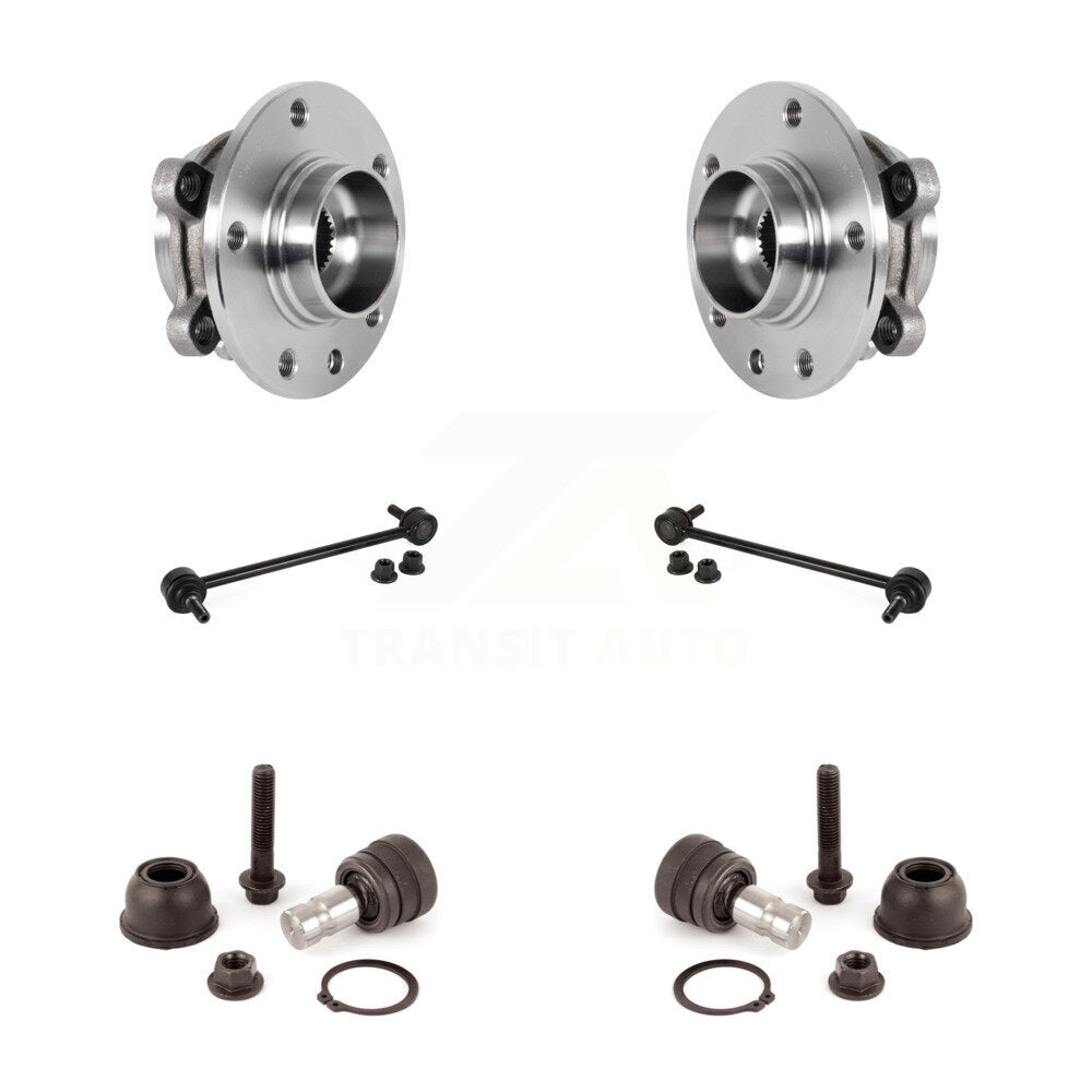 Kit de joint à rotule et de liaison inférieur de roulement de moyeu avant pour carrosserie Jeep Compass MP 2017 cod