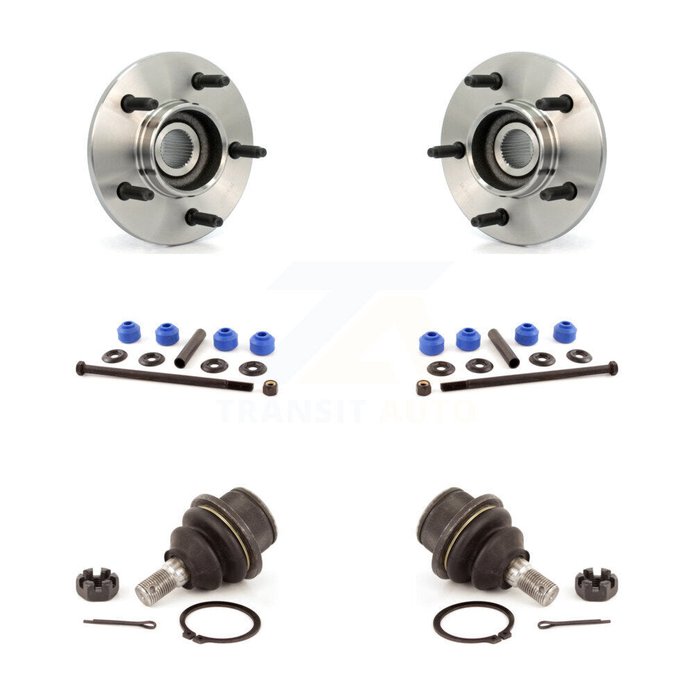 Kit de liaison de rotule inférieure de roulement de moyeu avant, pour Ford F-150 4WD avec ABS à 2 roues