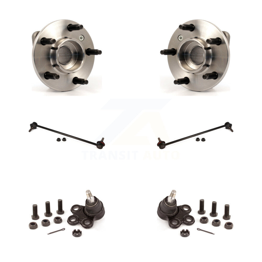 Kit de liaison de barre stabilisatrice de rotule inférieure de roulement avant pour Pontiac Montana Grand Prix