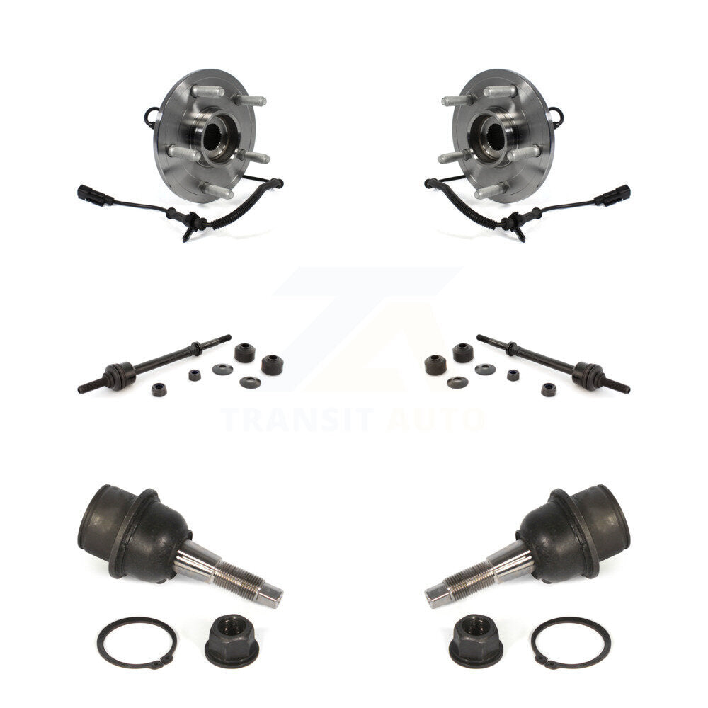 Kit de joints à rotule inférieurs et de barres stabilisatrices, roulement de moyeu avant, pour Ram 1500 Classic 4WD