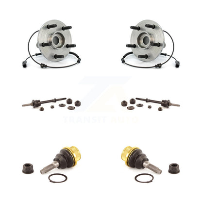 Ensemble de roulement avant, Joint à rotule inférieur, Kit de liaison de barre stabilisatrice pour Dodge Ram 1500 RW